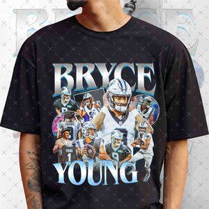 Vintage 90s Bryce Young Bootleg Rap Tee, Retro Bryce Young Football Shirt